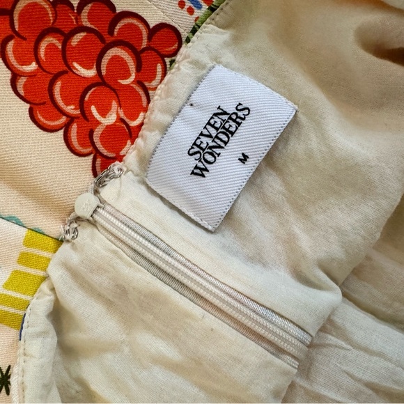 Fruit print Agata Mini dress by Seven Wonders - Picture 5 of 6